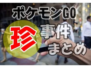 ポケモンGO-珍事件