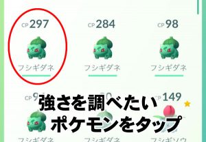 ポケモンを調べてもらう