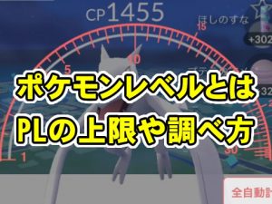 ポケモンレベルとは