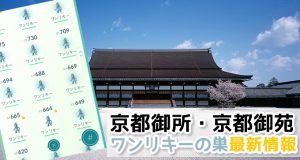 京都御所ワンリキーの巣